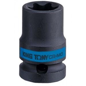 Головка торцевая ударная TORX Е-стандарт (E10; 38 мм; 1/2") KING TONY 457510M